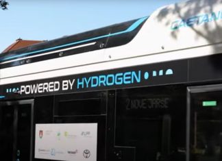 Avtobus na vodik na 7-dnevni turneji po Sloveniji in predstavitev programa H2STUDENT