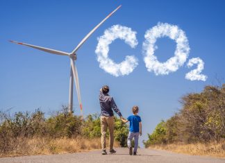 Bodo vetrne turbine zajemala tudi ogljikov dioksid za čistejše ozračje?